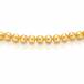 Ожерелье из золотистого морского жемчуга Акойя (Япония) 9-9,5 мм. Артикул 10136