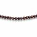 Ожерелье из темно-шоколадного морского жемчуга 6,5-7 мм. Артикул 7628