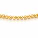 Ожерелье из золотистого морского жемчуга Акойя (Япония) 8,5-9 мм. Артикул 8392