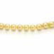 Ожерелье из золотистого морского жемчуга Акойя (Япония) 8-8,5 мм. Артикул 8401
