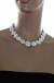 Колье (ожерелье) из белого барочного жемчуга 15-17 мм. Артикул 8441