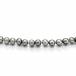 Ожерелье из серого круглого речного жемчуга 5,5-6 мм. Артикул 9222