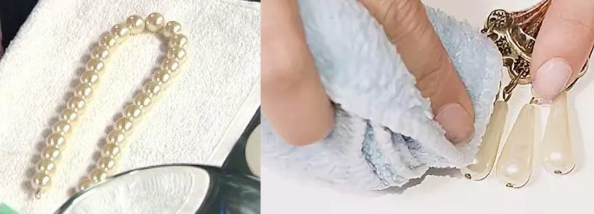 как почистить жемчуг в домашних условиях