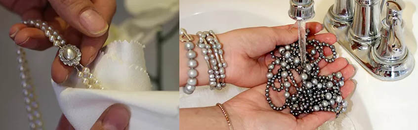 чистка жемчуга
