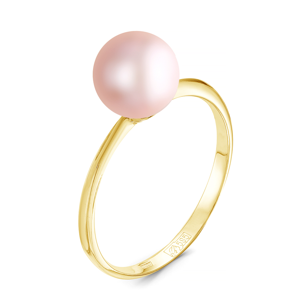 Кольцо "Дуэт" из серебра 925 пробы с жемчужинами "микс" 7-7,5 мм. Артикул 11820 Кольцо "Дуэт" из серебра 925 пробы с жемчужинами "микс" 7-7,5 мм. Артикул 11820