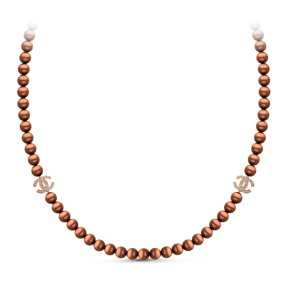 Колье из шоколадного жемчуга 6,5-7 мм со вставками из серебра. Качество жемчуга наивысшее ААА. Артикул 11166 Колье из шоколадного жемчуга 6,5-7 мм со вставками из серебра. Качество жемчуга наивысшее ААА. Артикул 11166
