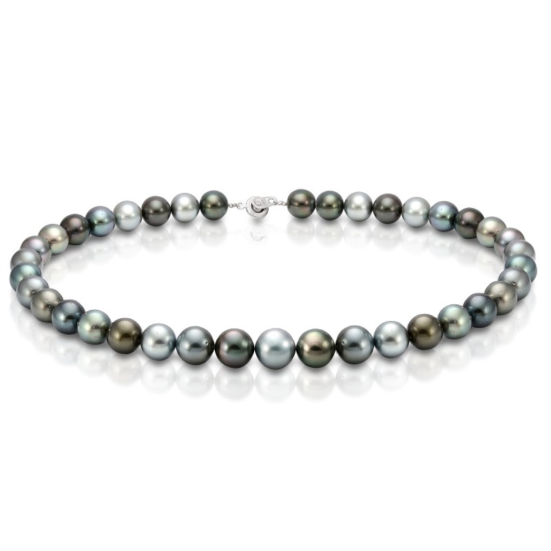 Ожерелье "микс" из круглого морского Таитянского жемчуга 10,5-13,4 мм. Качество жемчуга высокое АА+. Артикул 9271 Ожерелье "микс" из круглого морского Таитянского жемчуга 10,5-13,4 мм. Качество жемчуга высокое АА+. Артикул 9271