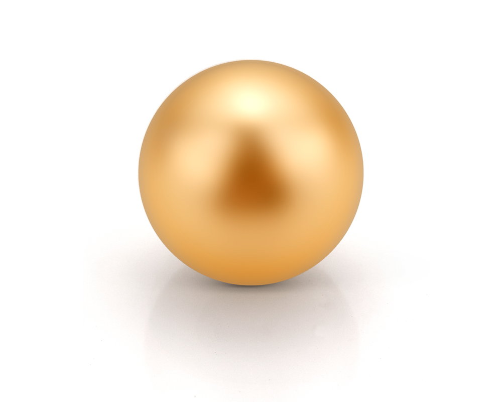 Жемчужина золотистая морская Австралийская 14-14,5 мм. Класс наивысший ААА. Артикул 9815
