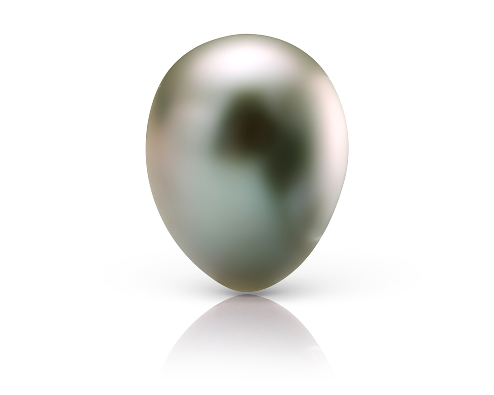 Жемчужина каплевидная серебристая 10-10,5 мм. Класс наивысший ААА. Артикул 9843