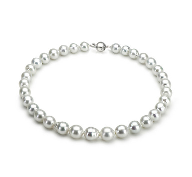 Ожерелье из морского Австралийского жемчуга "Барокко" 10-12 мм. Качество жемчуга высокое АА+. Артикул 11684