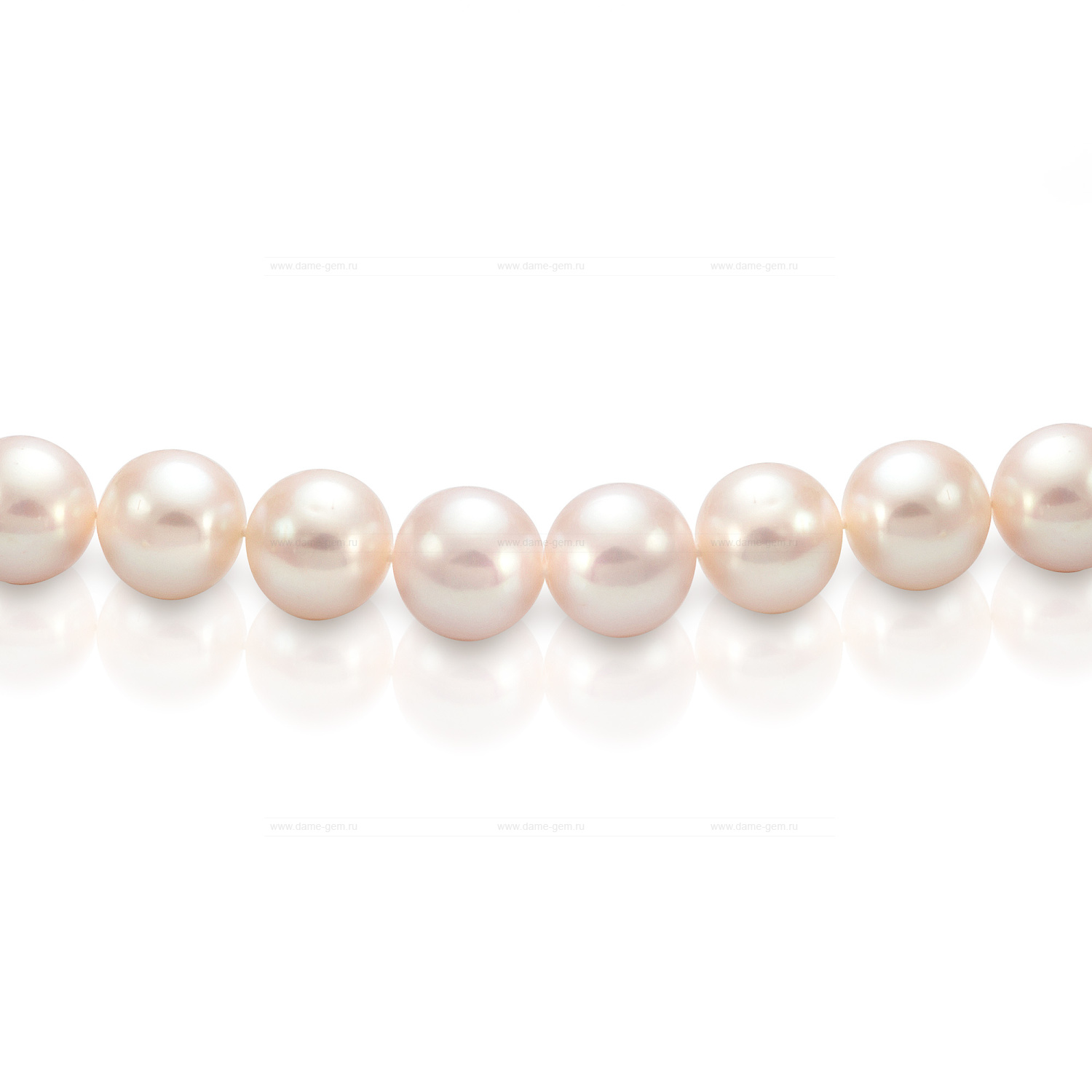 Ожерелье из белого круглого речного жемчуга 11,5-12,5 мм. Качество жемчуга высокое АА+. Артикул 12811 Ожерелье из белого круглого речного жемчуга 11,5-12,5 мм. Качество жемчуга высокое АА+. Артикул 12811