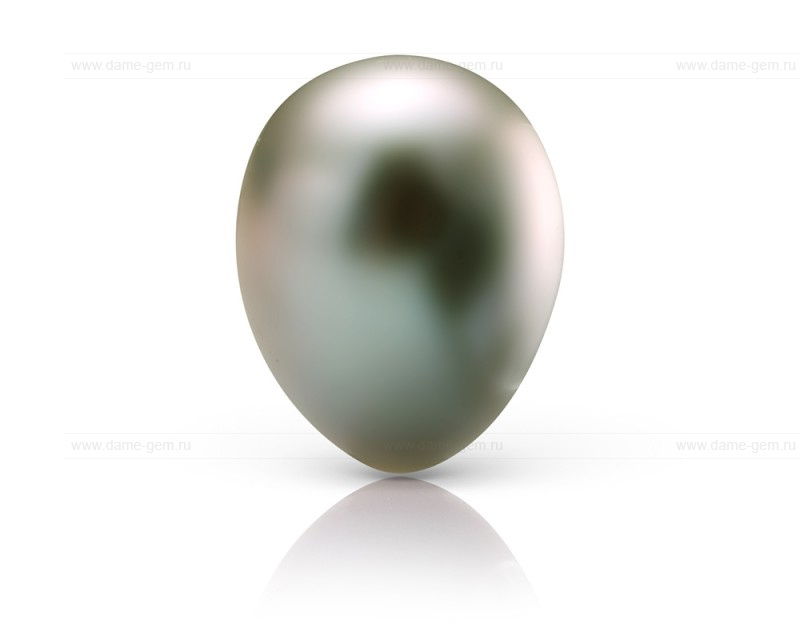 Жемчужина каплевидная серебристая 8,5-9 мм. Класс наивысший ААА. Артикул 9850