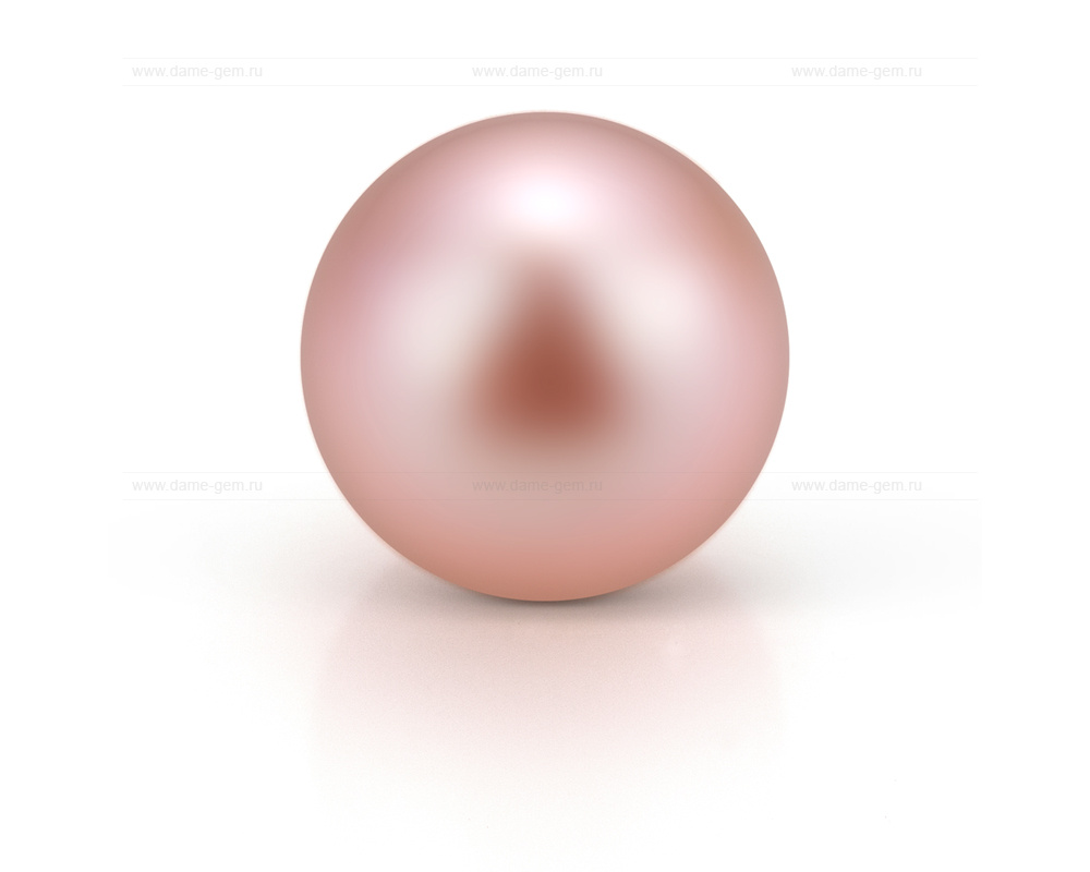 Жемчужина круглая розовая 6,5-7 мм. Класс наивысший ААА. Артикул 10544 Жемчужина круглая розовая 6,5-7 мм. Класс наивысший ААА. Артикул 10544