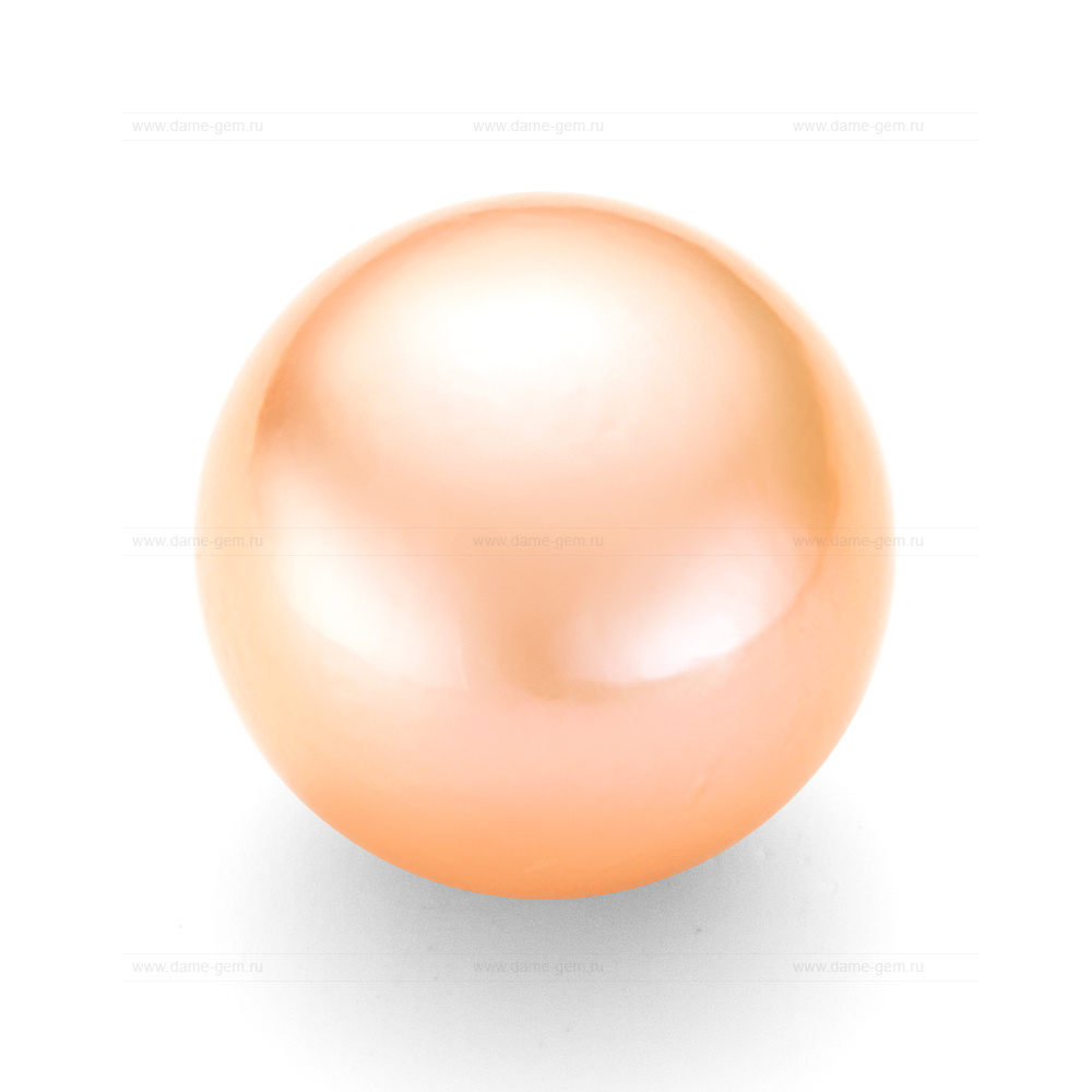 Жемчужина "Эдисон" круглая розовая 12-12,5 мм. Класс наивысший ААА. Артикул 10735