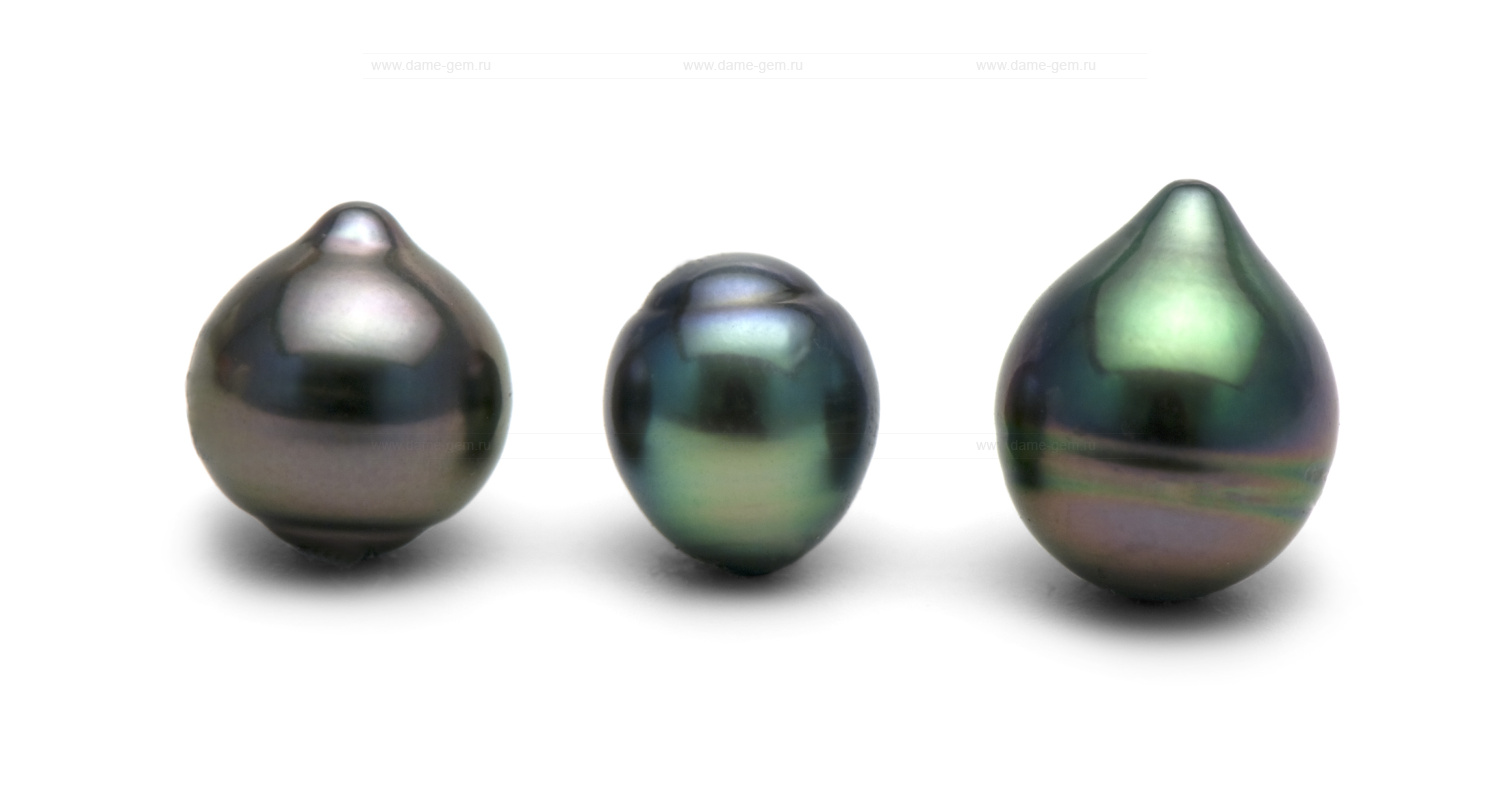 Жемчужина "капля" морская Таитянская 8,6-8,9 мм. Класс наивысший ААА. Артикул 10679