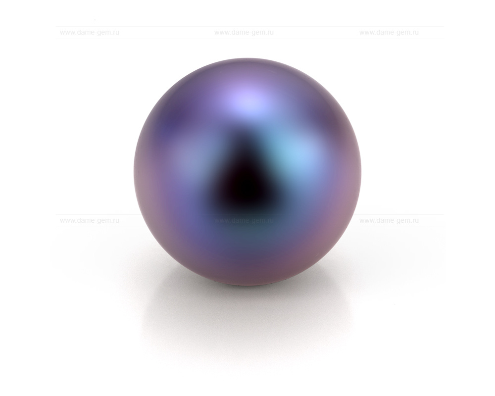 Жемчужина круглая черная 8-8,5 мм. Класс наивысший ААА. Артикул 10553