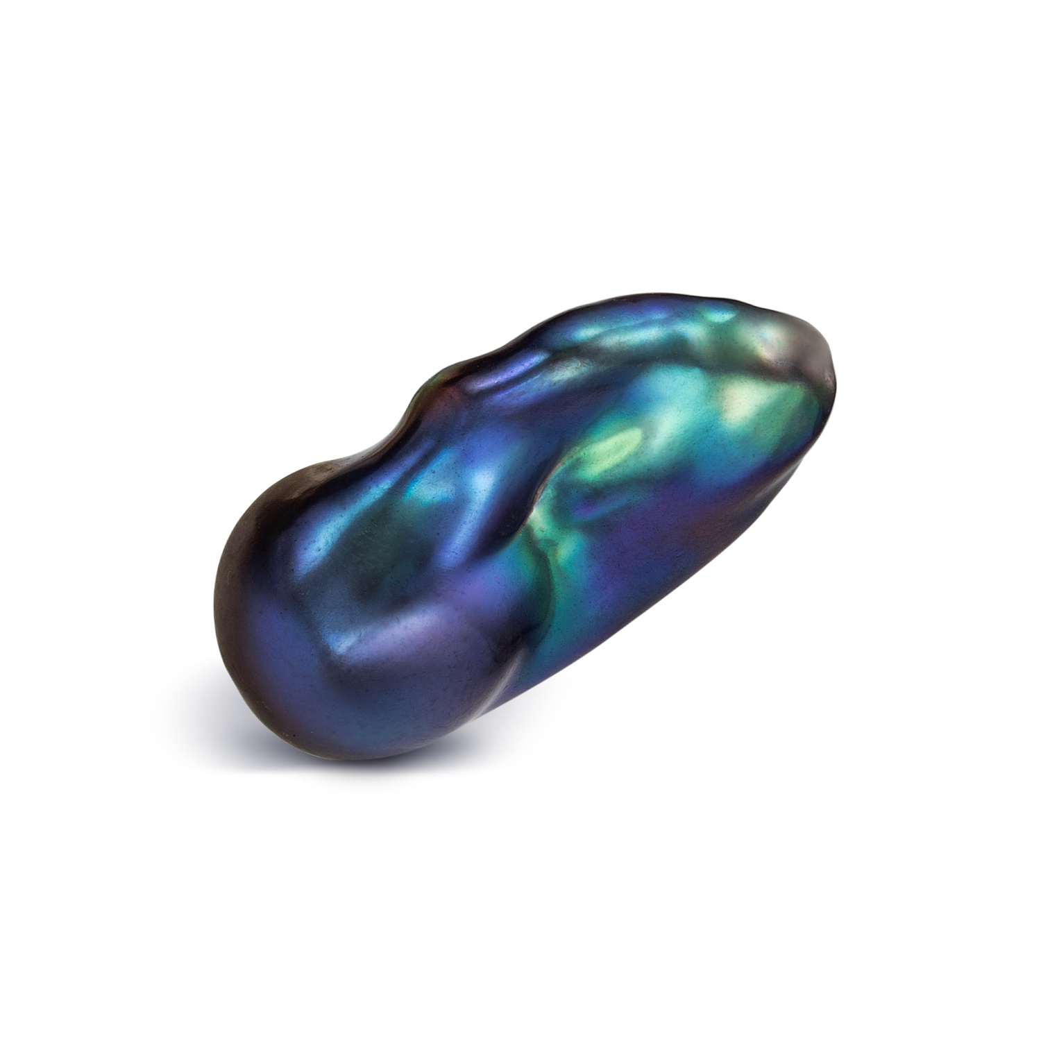 Жемчужина "Барокко" черная пресноводная 16-20 мм. Класс наивысший ААА. Артикул 105822