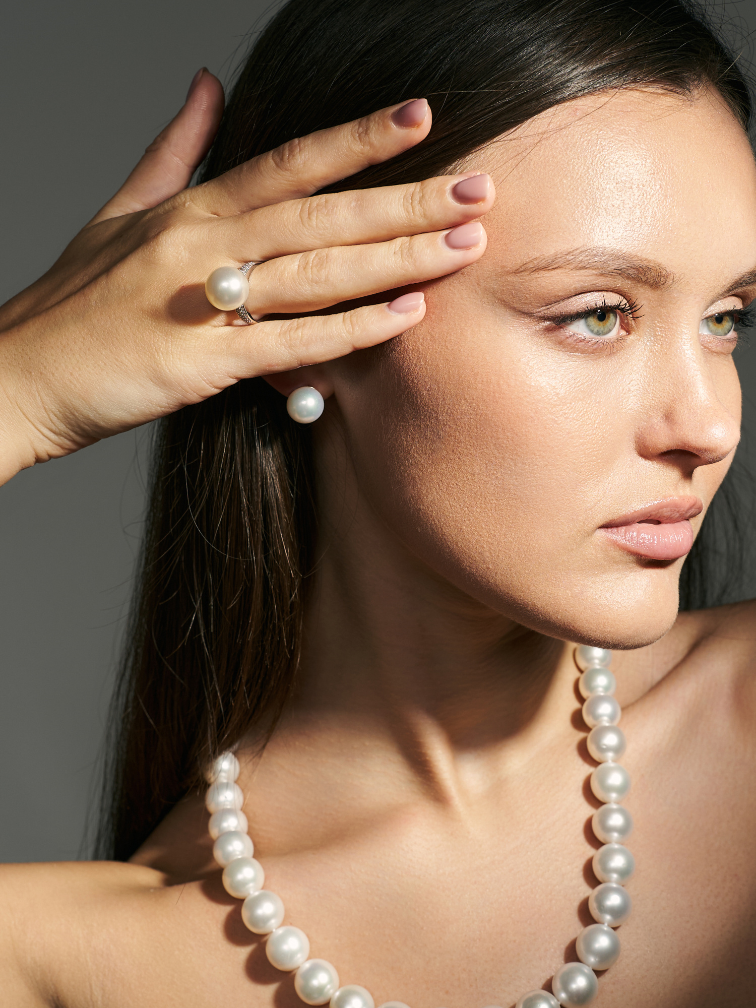 Ожерелье из белого морского Австралийского жемчуга 13-15,6 мм. Качество жемчуга наивысшее ААА. Артикул 11676 Ожерелье из белого морского Австралийского жемчуга 13-15,6 мм. Качество жемчуга наивысшее ААА. Артикул 11676