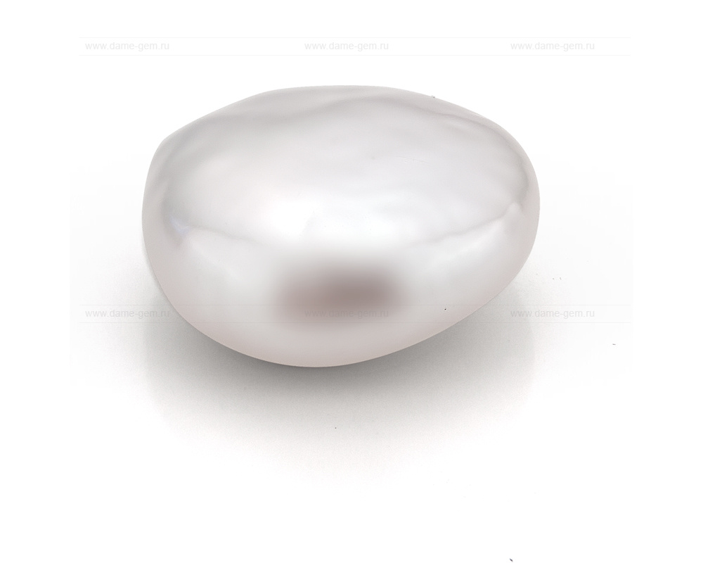 Жемчужина "Барокко" белая пресноводная 16-20 мм. Класс наивысший ААА. Артикул 10001