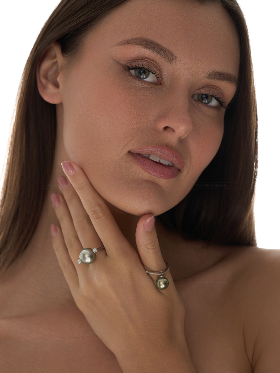 Кольцо из золота 585 пробы с черной Таитянской жемчужиной 13-13,5 мм. Артикул 11651 Кольцо из золота 585 пробы с черной Таитянской жемчужиной 13-13,5 мм. Артикул 11651