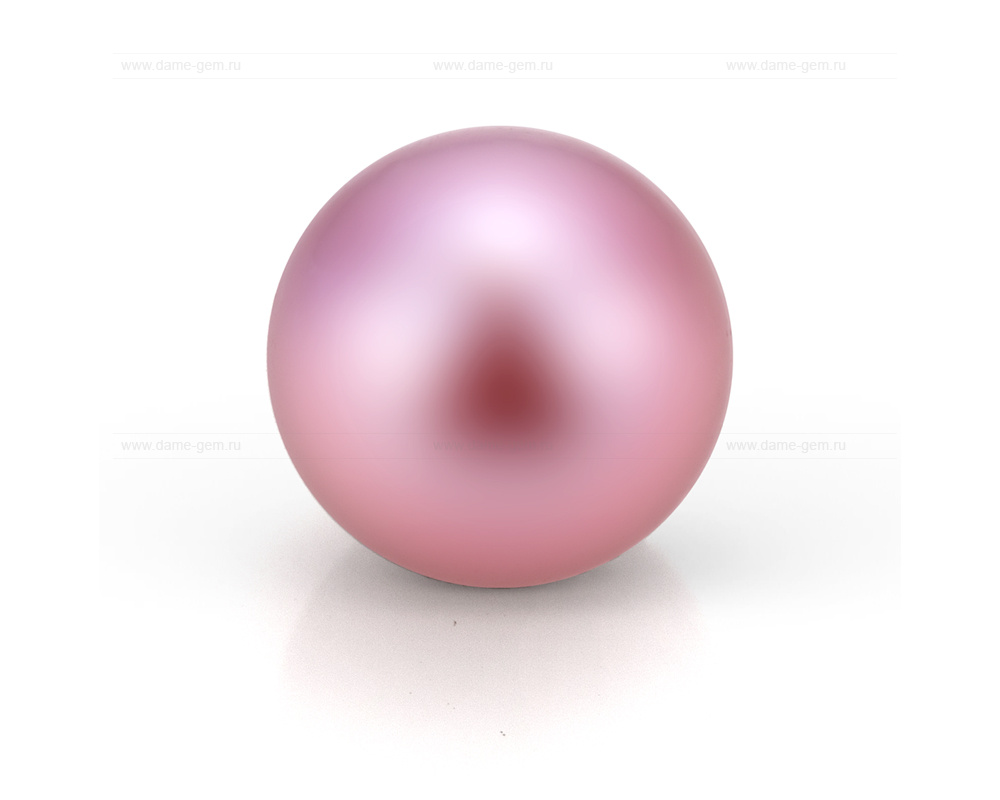 Жемчужина круглая розовая 6,5-7 мм. Класс наивысший ААА. Артикул 10544 Жемчужина круглая розовая 6,5-7 мм. Класс наивысший ААА. Артикул 10544